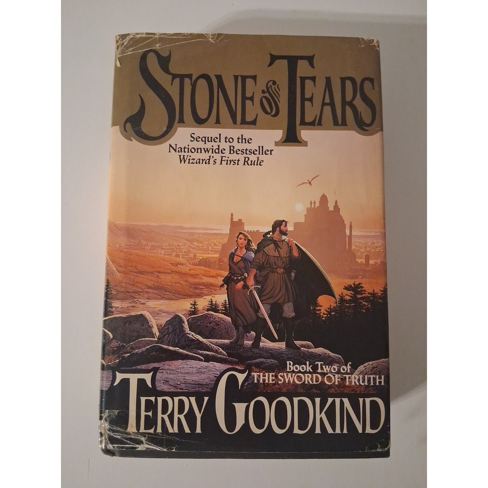 Terry Goodkind STONE OF TEARS 1st Edition 1995 HC/DJ Nice Condition